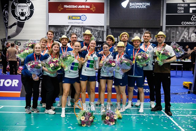 Hvidovre Badminton Club Dansk Mester 2026.